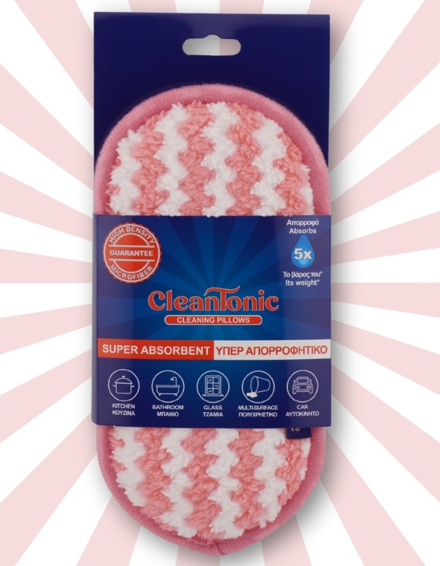 CleanTonic – Почистващ пад (розово)