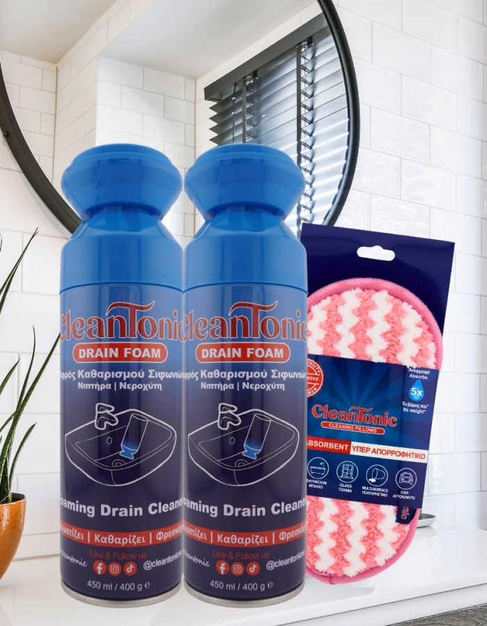 CleanTonic – Комплект за свежа и чиста баня